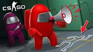 Маньяк Среди Нас \ как запутать в двух соснах \ Маньяк в CS:GO на карте Among Us \