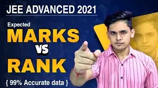 JEE ADVANCED 2021 MARKS VS RANK🔥| Category wise ranks| Most accurate|