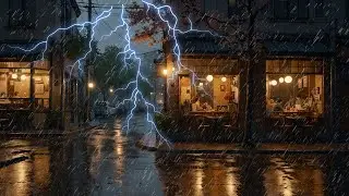 Peaceful Rain & Thunder for Deep Sleep | Drift into Dreamland with Calming Nature Sounds
