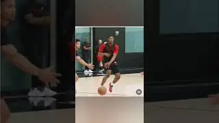Scoot Henderson To Sheadon Sharpe With Nasty Dunk 👁🧐🔥 #houstonrockets #scoothenderson #nba