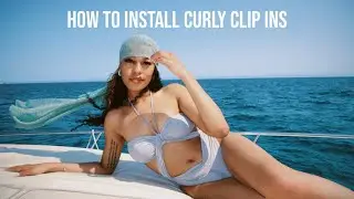 HOW TO: INSTALL/BLEND 3B CURLY CLIP INS WITH YOUR NATURAL HAIR |  QUICK AND EASY NATURAL HAIRSTYLE