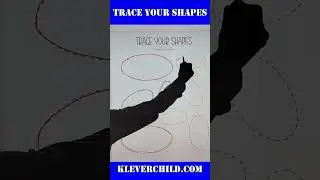 Engaging Pre-KG Worksheets: Fun Tracing shapes