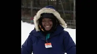 Plus Size Women enjoying  Winter this ski season