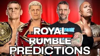 WWE ROYAL RUMBLE 2024 PREDICTIONS