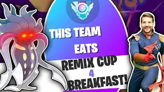 My Best Remix Cup Team Season 9 of Pokemon Go Battle League with Malamar