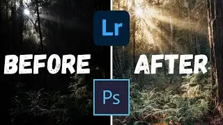 Edit AMAZING photos using LIGHTROOM and PHOTOSHOP