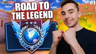 OD ZERA DO THE LEGEND W STANDOFF 2!💎 NOWA SERIA NA KANALE!🔥