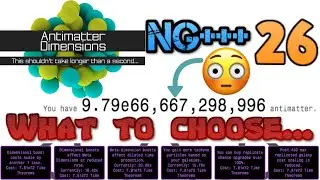 Antimatter Dimensions NG+++ Episode 26: Even more Mastery Studies!!!