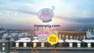 Moonpig Thankyou Cards 2012 TV Advert