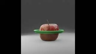 Blender Animation | Slice Apple | Eevee Rendering