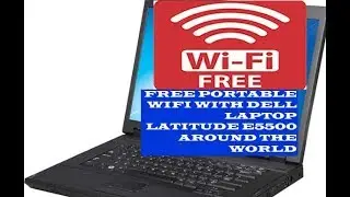 FREE PORTABLE WIFI WITH DELL LAPTOP LATITUDE E5500 WORLWIDE www.newtechnologycentre.org.uk