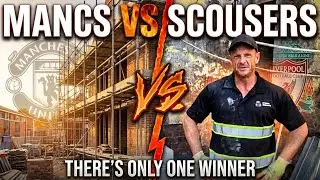 Mancs Vs Scousers | Who Can Lay More Blocks? 