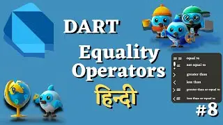 Dart Equality Operators In Hindi | Dart Programming Language | Dart Hindi Tutorial |smtechviral| #8