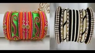 Latest Ideas Of Silk Thread Bangles Sets