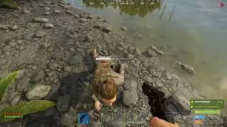 Как сделать ачивку RUST No pressure !!!