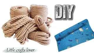 🔊Jute craft ideas easy. DIY. BEST DIY JUTE IDEAS! Stylish do-it-yourself jute organizer. 👍