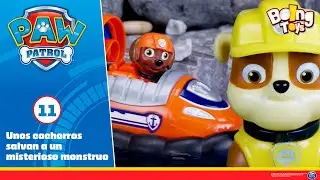 Paw Patrol | Cachorros salvan a un misterioso monstruo 🦝 | Temporada 10 - Episodio 11
