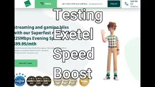 Testing Exetel Speed Boost