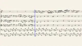 Bach - Oboe Concerto in F Major Mvt 2 Siciliano for Clarinet