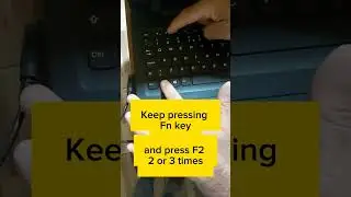 EASY👏Laptop Lenovo Ideapad 110_How to enter  BIOS  menu✅🙏