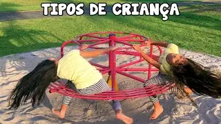 15 TIPOS DE CRIANÇA NO PARQUE DE DIVERSÕES PLAYGROUND COLETANEA COMPLETA PARTE 8