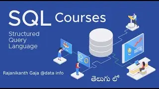 SQL Class-5 in Telugu #sql