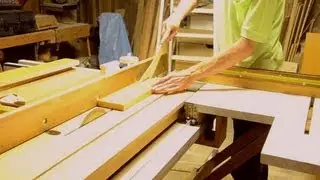 How To Use A Biscuit Joiner (Hogyan készült?..Üvegajtós szekrény 3 fiókkal)