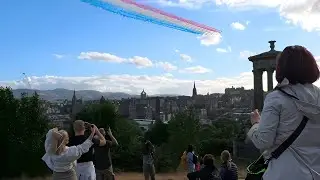 Edinburgh: Red Arrows Display, 10/8/24