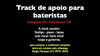 Em Alto Som - Track para estudo de Bateria