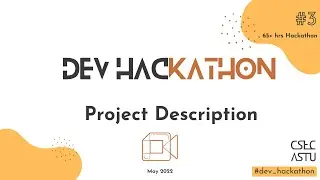 Dev Hackathon - Project Description Google meet Recording
