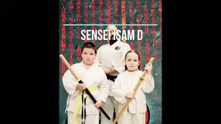 Встанем.  Ника и Максим   KARATE Sensei Isam D.
