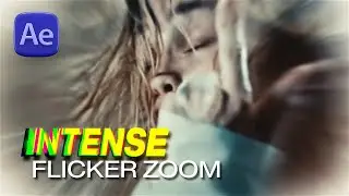 CRAZY Flicker ZOOM Transition/Riser (No Plugin-ins) [after effects]