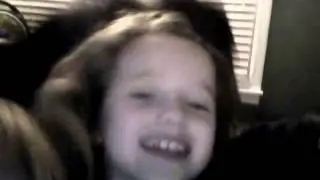 Kids playing on webcam