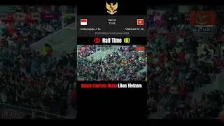 Babak Pertama Perebutan tempat ke Tiga, Indonesia Libas Vietnam