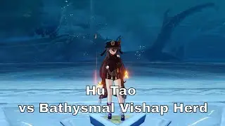 [Request] Hu Tao vs Bathysmal Vishap Herd | Genshin Impact