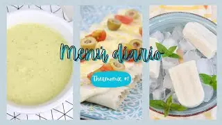 Recetas para tu día a día. Menú diario #1 con Thermomix #thermomix #recetas #cocinafacil
