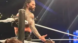 Roman addresses the crowd after the show - Saturday Night's Main Event May 07, 2022