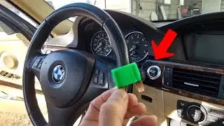IGNITION SWITCH FUSE LOCATION BMW E90 E92 E91 E93. ENGINE START STOP