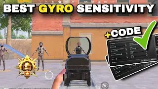 PUBG MOBILE SENSITIVITY SETTINGS 2025 GYRO 🔥 +CODE ✅ COPY & USE!