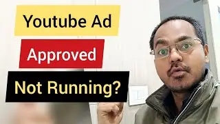 YouTube Ad Approved But Not Running, How to fix?