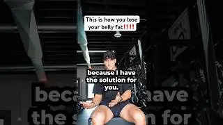 This is how you lose belly fat‼️‼️ #fitness #fitnessjourney #weightloss