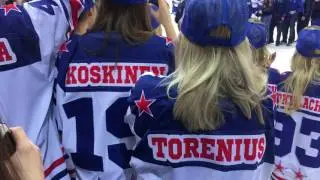 СКА чемпион КХЛ. Жены игроков