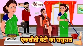 एकलौती बेटी का ससुराल | Stories in Hindi | Bedtime Stories | Moral Stories | Hindi Kahani | Funny