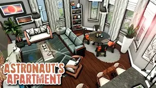 ASTRONAUT'S APARTMENT 👨‍🚀 18 Culpepper House || Rebuild San Myshuno || The Sims 4 Speed Build