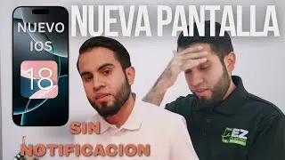 Nuevo iOS 18 con nueva pantalla - iPhone 13 😮