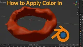 Apply color in blender