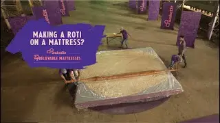 We did the impossible! Can we make roti on a Mattress? #TheUnbelievableMattress