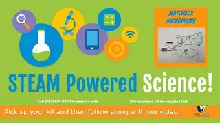 STEAM Powered Science Kit-Matchbox microphone