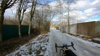 310 - Первый зимний электропрохват. Tongsheng TSDZ2 Mid Drive.