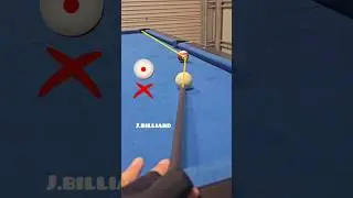 How to Perfectly Aim Ball Near Cushion in Pool 